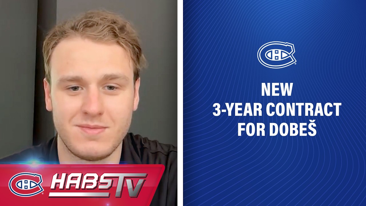 Jakub Dobes addresses the media after signing a 3-year contract extension | FULL PRESS CONFERENCE