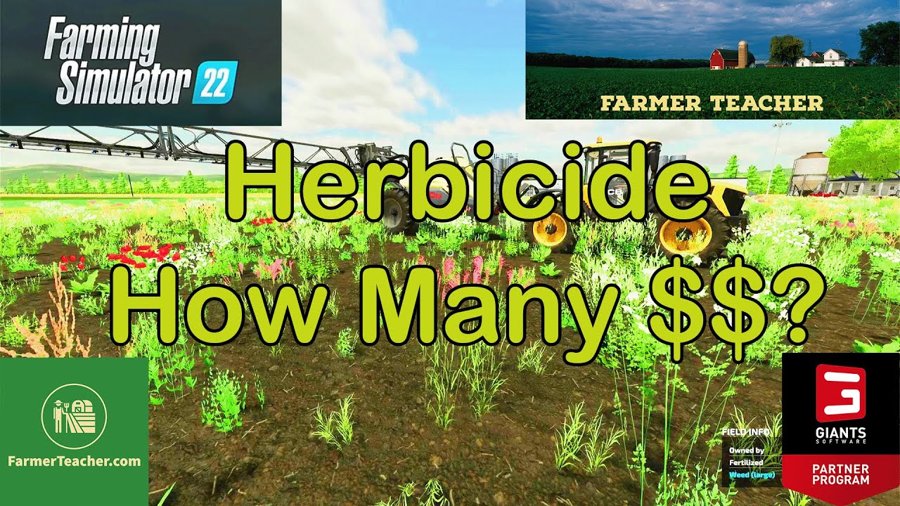 Cost Breakdown: Herbicide Expenses on Farming Simulator