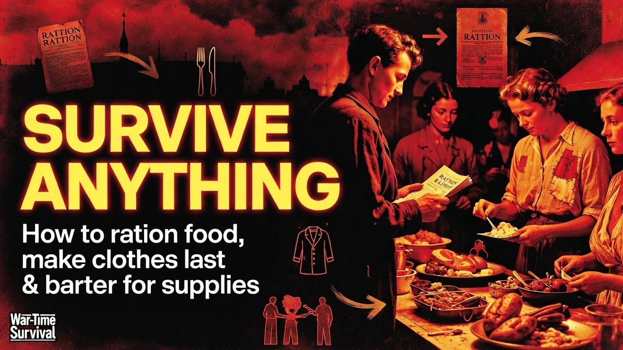 WWII Survival Secrets: Everyday Tactics Civilians Used to Thrive in Hardship