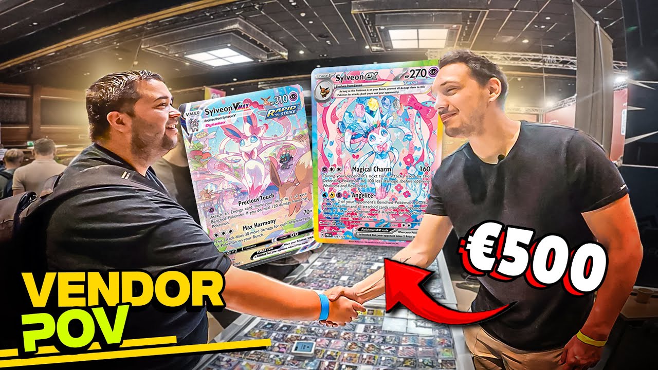 Vendor POV | Collect a Con | €500 Sylveon kaarten DEAL!