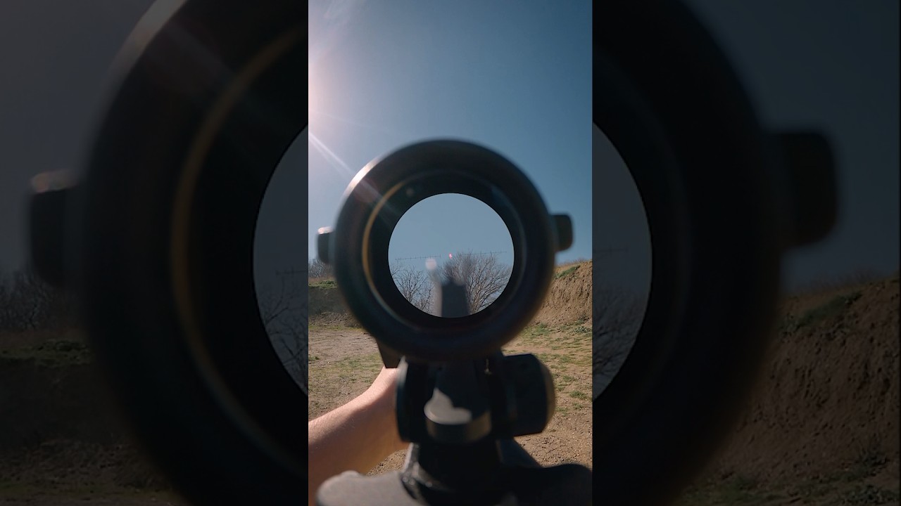TRIJICON ACOG - ЦЕЛЬ ВНИЗ #шорты @TrijiconInc #m16a4