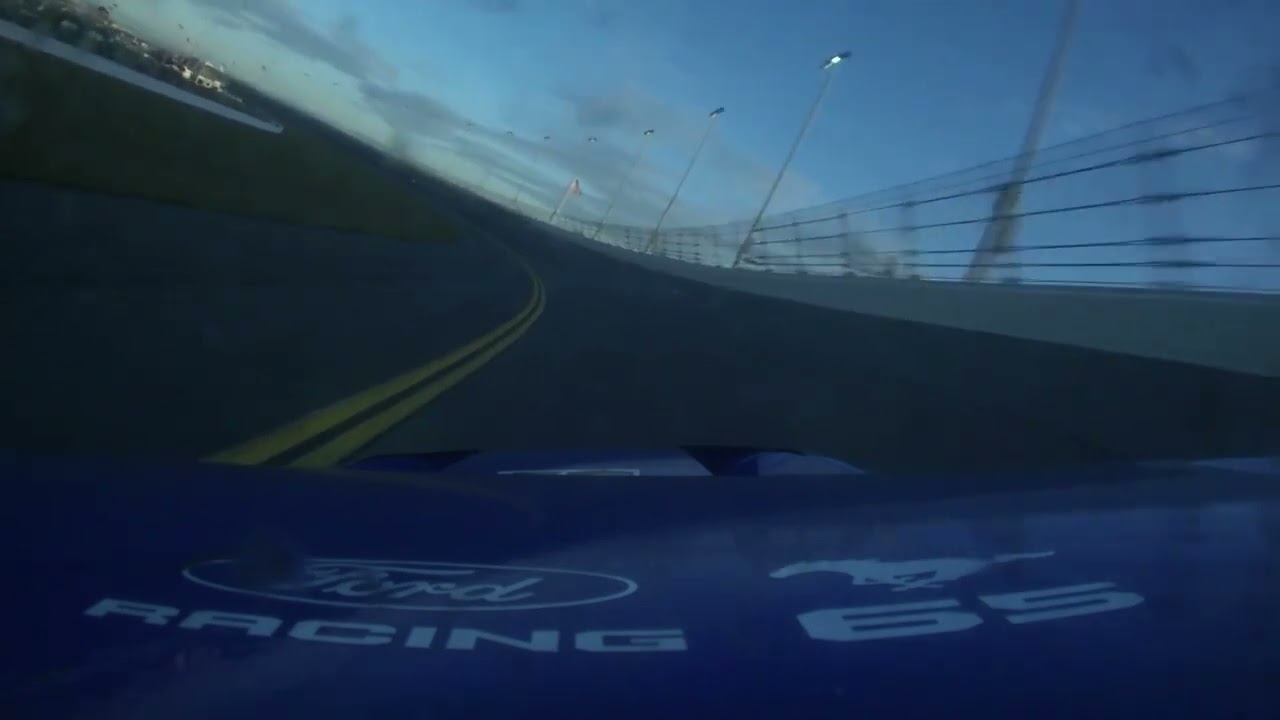 IMSA 2026 Daytona 24h, Sebastian Priaulx #65 Ford Mustang GT3 (GTD) Saturday evening