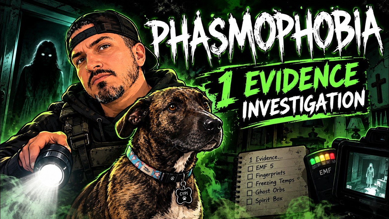 Phasmophobia! One Evidence Investigation