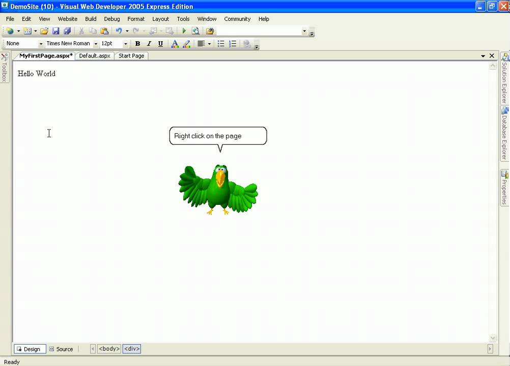 ASP.NET-Demo 1