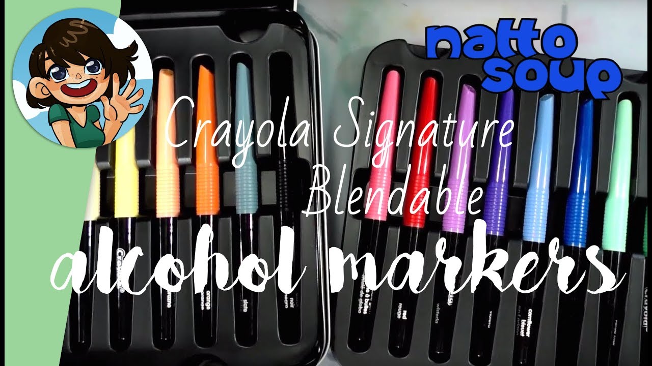 🖍️ СПИРТОВЫЕ МАРКЕРЫ ОТ CRAYOLA 🖍️ Маркеры для смешивания Crayola