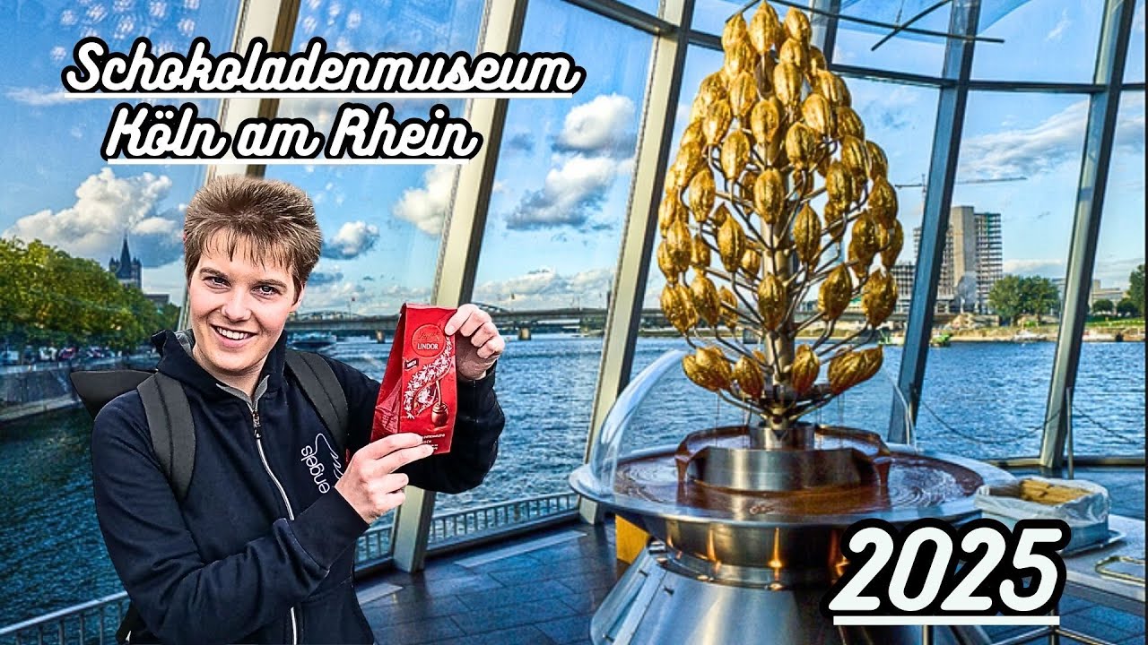 Schokoladenmuseum Köln am Rhein 2025 Vlog (Funfairworld) #3 [HD] :)