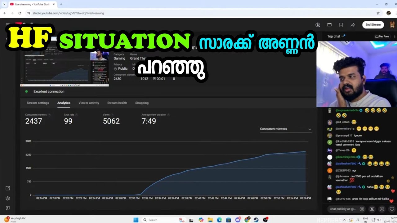സാരക്ക് അണ്ണൻ HF SITUATION കാര്യങ്ങൾ പറഞ്ഞപ്പോൾ