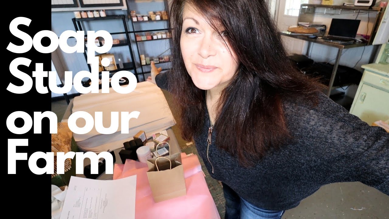 Skincare Lab/Soap Studio Tour! #homestead #goatmilksoap #smallbusiness