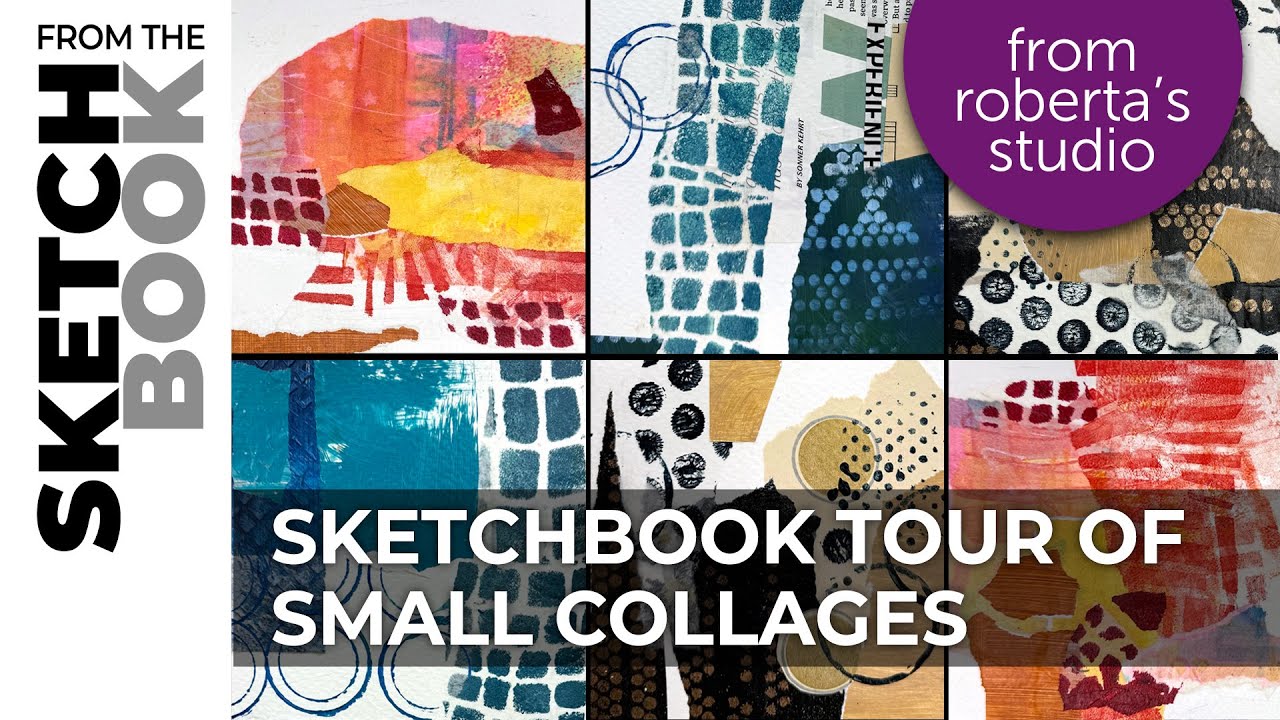 From the Sketchbook: Small Collage Tour 2023