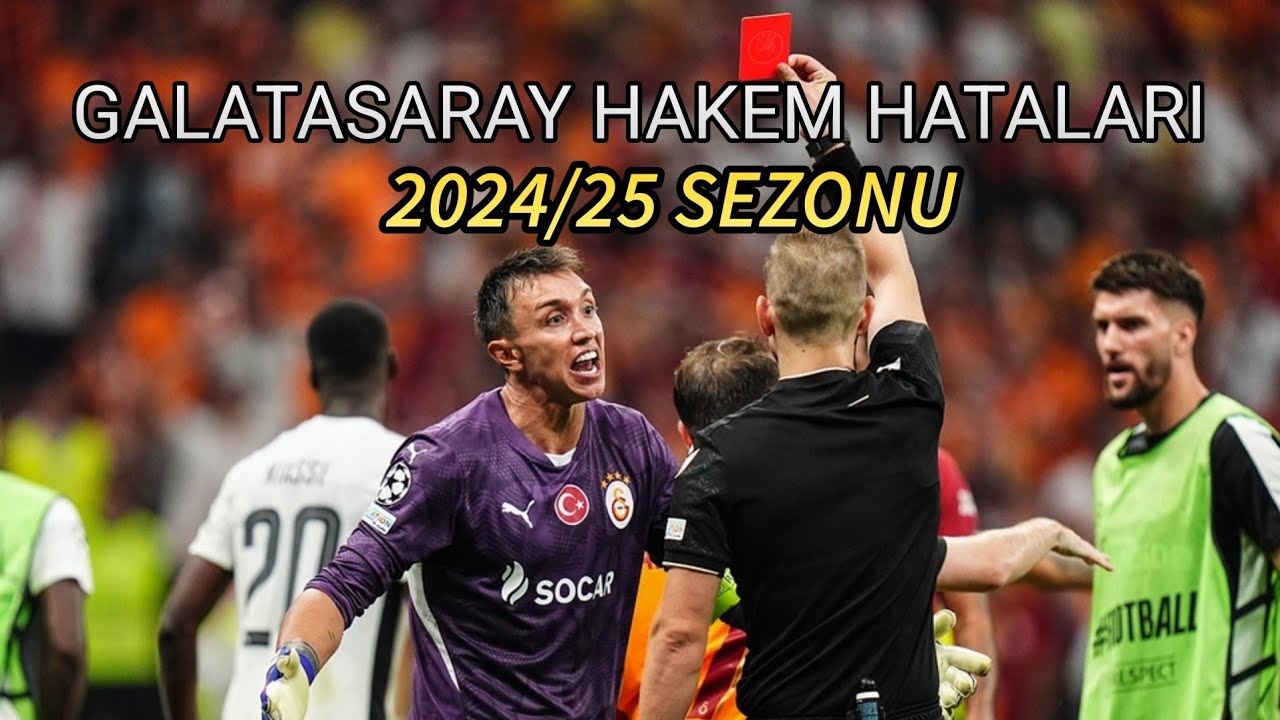 Galatasaray Hakem Hataları 2024/25 Sezonu | Şike G&ouml;r&uuml;nt&uuml;leri #s&uuml;perlig