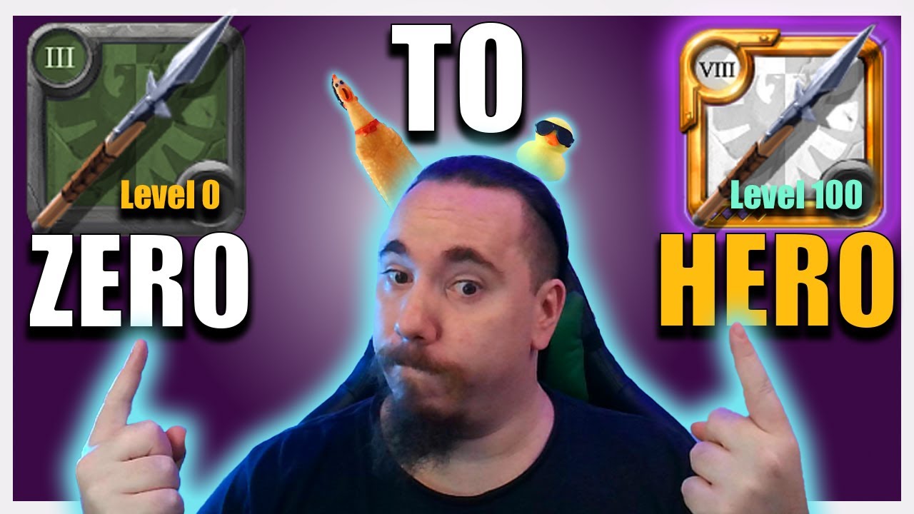 Zero to Hero Lança (Spear) - Até o Level 100 - 5,5M Profit - Albion Online