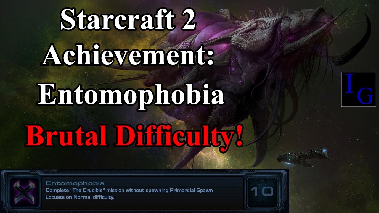 Entomophobia Achievement | BRUTAL Walkthrough Guide With Commentary Starcraft 2 SC2 HotS Achieve