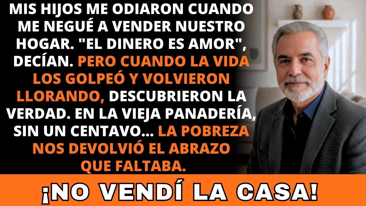 Mis Hijos Creían Que El Dinero Era Amor, Hasta Que La Pobreza Nos Enseñó a Abrazarnos De Nuevo