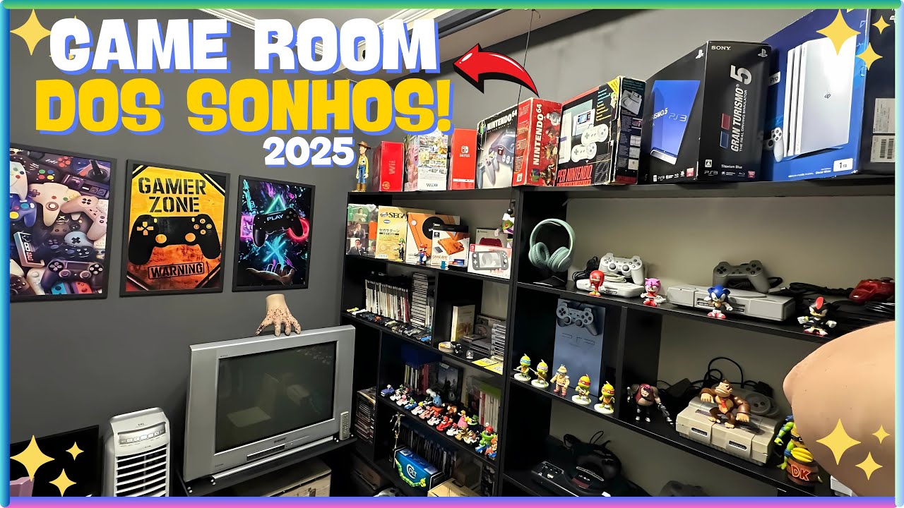 MEU SETUP GAMER 2025 - Sonho Realizado!!!