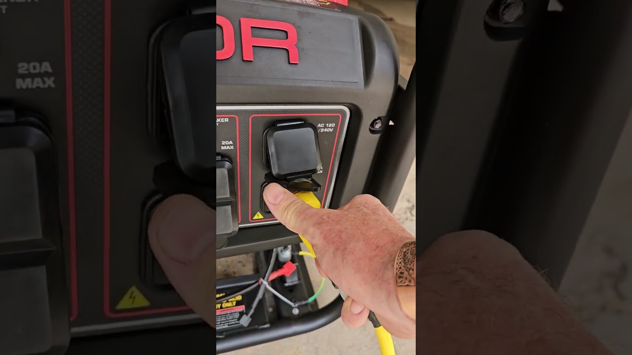 Predator 9000 kw generator trash