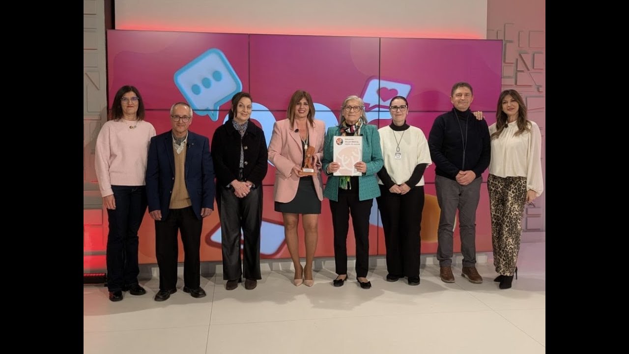 Entrega del premio a la Labor Periodística en Salud Mental 2026 a María José Ortíz