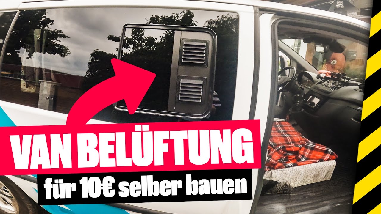 Camper Fensterlüftung DIY Van Umbau F.29