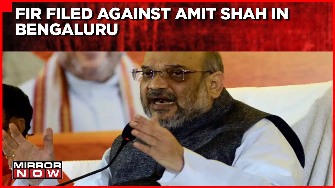 Tension Simmers In Karnataka Ahead Of Assembly Polls On HM Amit Shah's Statement