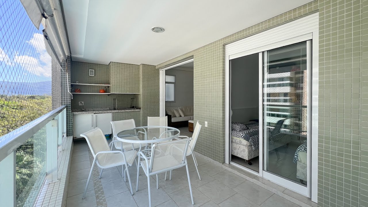 Apartamento à 150m da praia com 3 dormitórios sendo 1 suíte | Riviera de São Lourenço | AP1407