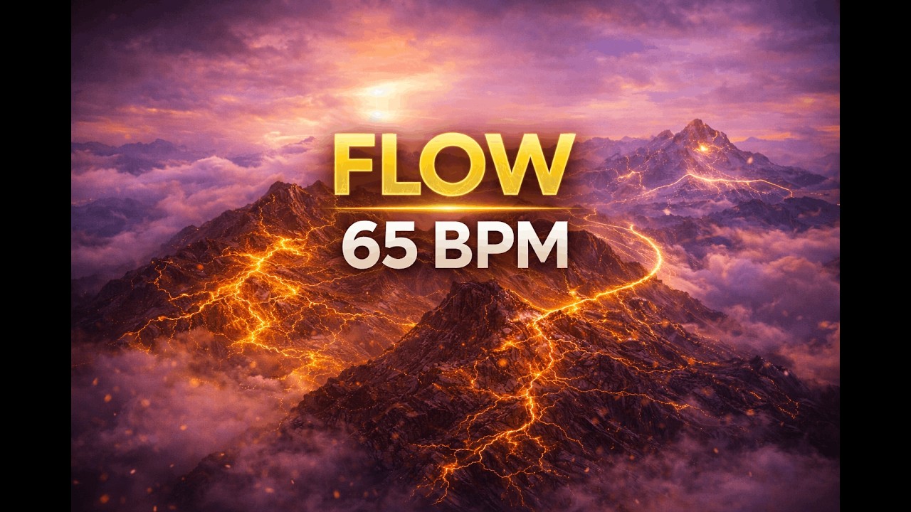 Deep Focus Music 65 BPM for Study & Work | 2 Hours Ambient Soundscape (ADHD)