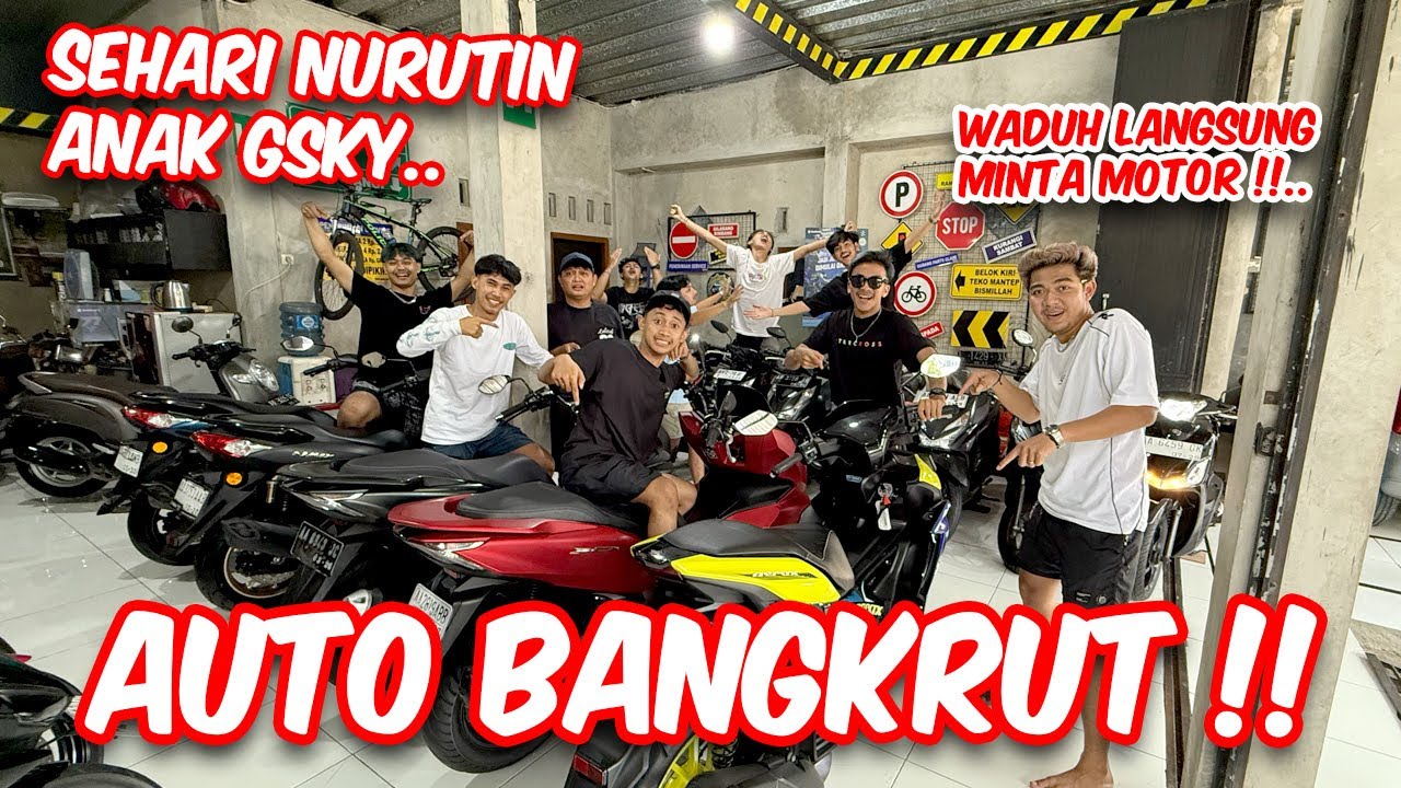 Gak nyangka bakal ngelunjak gini !! SEHARIAN NYENENGIN ANAK GSKY