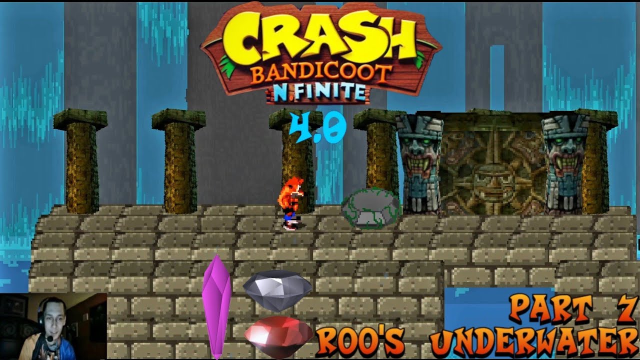Crash Bandicoot: N. Finite Fan Game: Part 7: Roo's Underwater (4.0)
