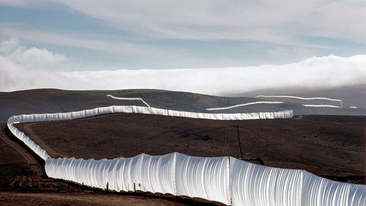Christo's Running Fence 1976
