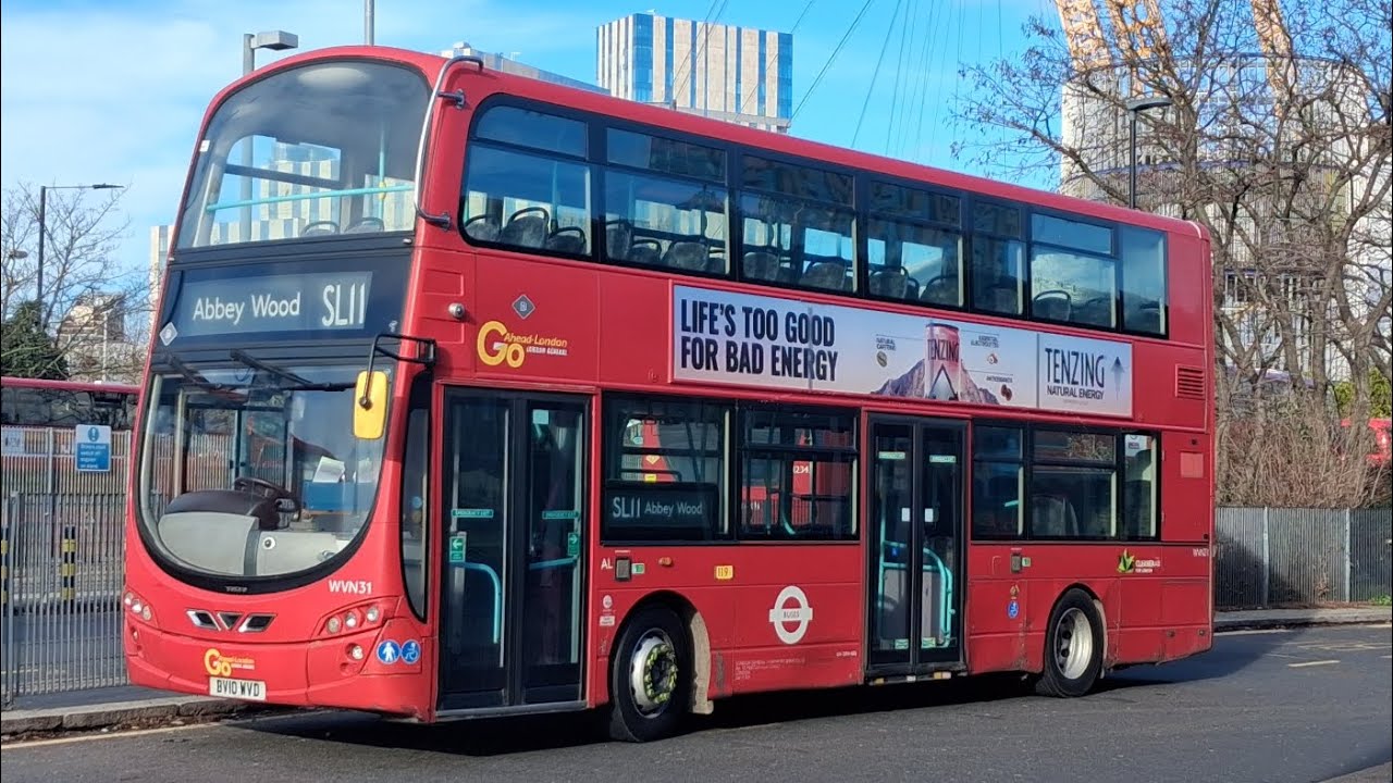 FRV - Superloop Express - Go-Ahead - Wright G2 - BV10 WVD WVN31 - SL11 North Greenwich - Abbey Wood
