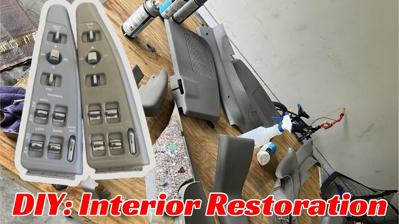 Freshening Up this 1995 Impala SS interior at Home with SEM Products