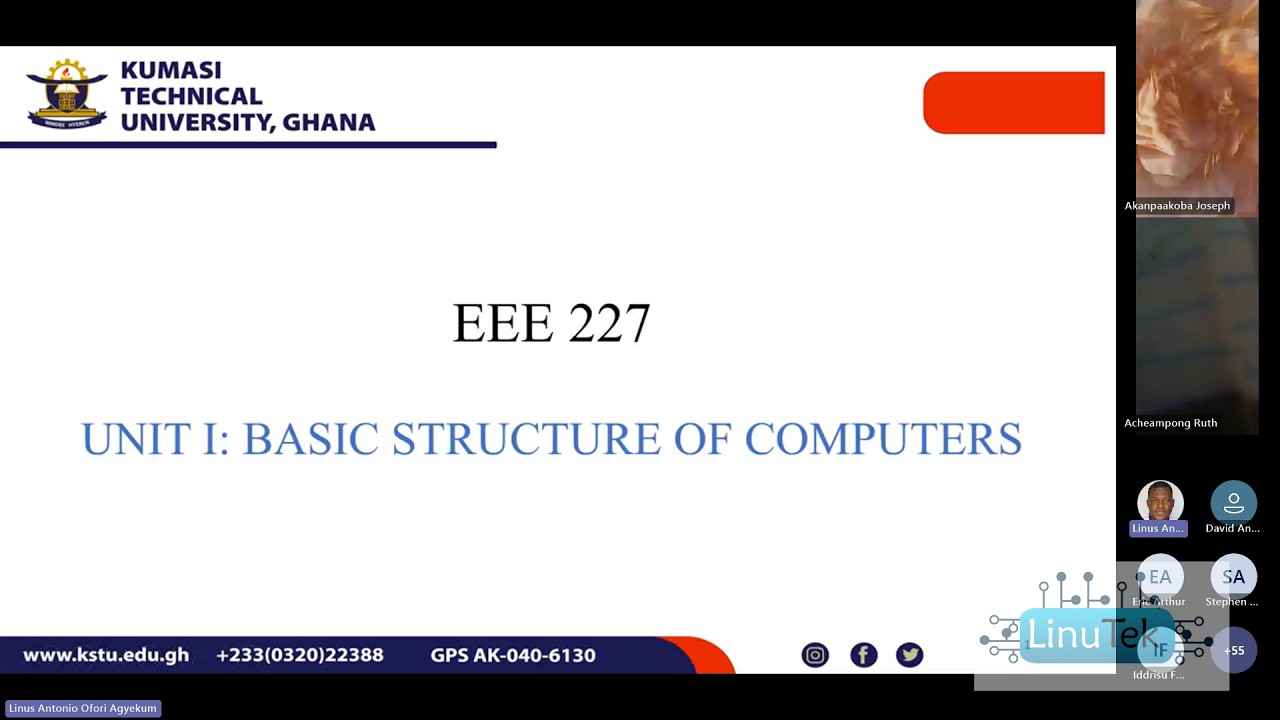 Introduction to Computer Technology - Unit 1