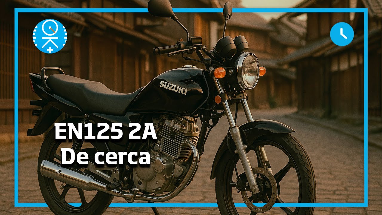 Suzuki EN125 2A / GS125 Mirala de cerca: ¿Mejor que la GN125?