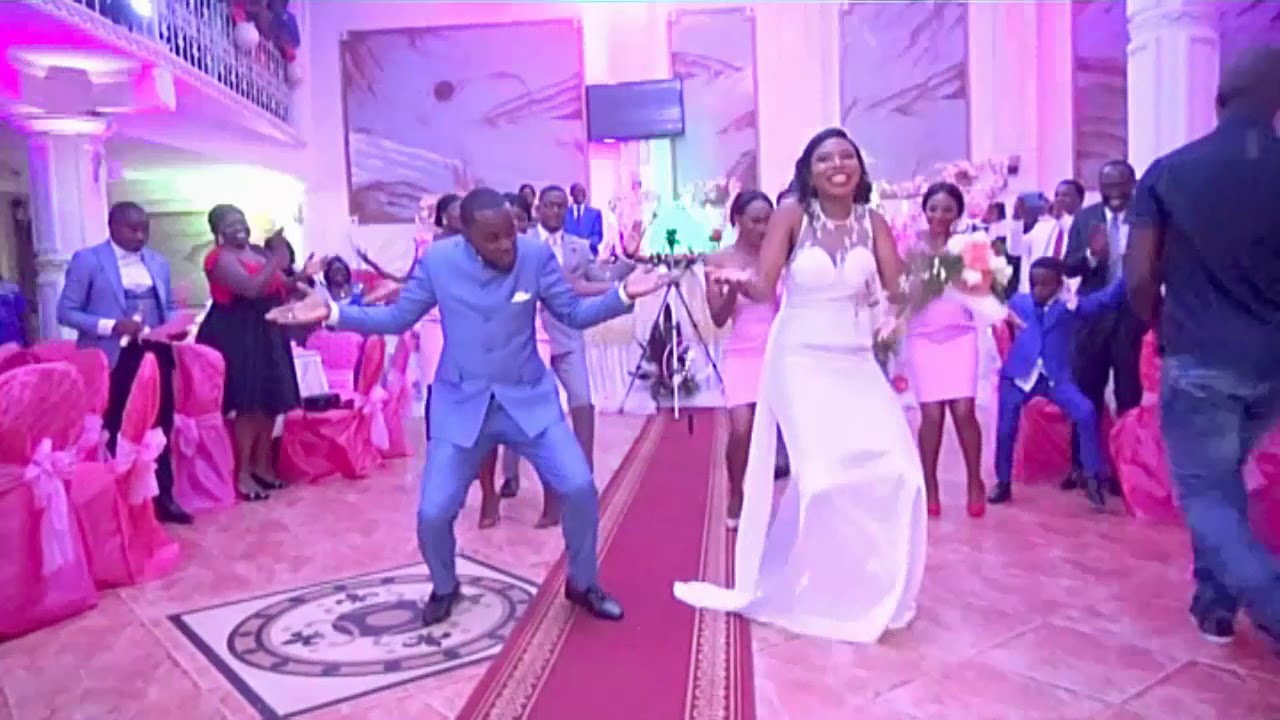 Mariage Synelmar #02/11/19 #Girafe Hotel Yaoundé # Entrée des mariés