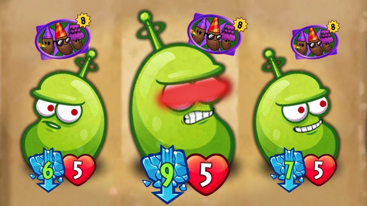 Using Powerful Laser Bean Combos In PvZ Heroes