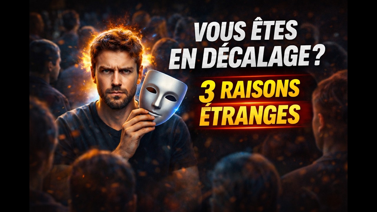 Vous avez toujours eu l'impression d'être en décalage ? C'est pas un accident