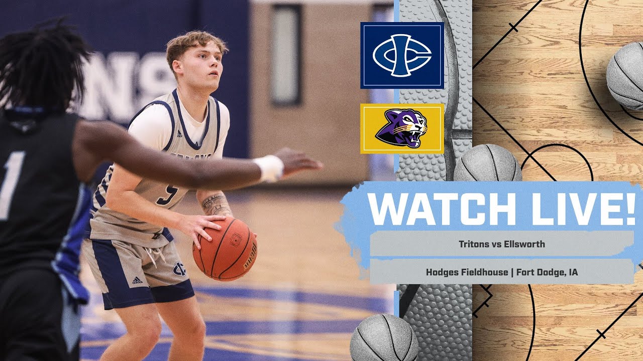 Iowa Central Men's Basketball: Tritons vs. Ellsworth Community College Panthers (01/28/2026)