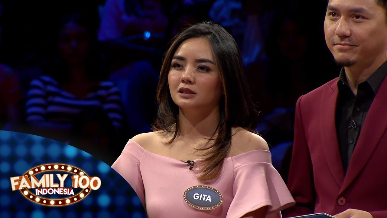 Dapatkah Gita mencapai 200 poin dan mendapatkan 200 juta? - PART 4 - Family 100 Indonesia