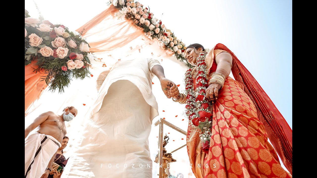 kerala intimate wedding highlights | Focozon weddings | mascot beach resort.