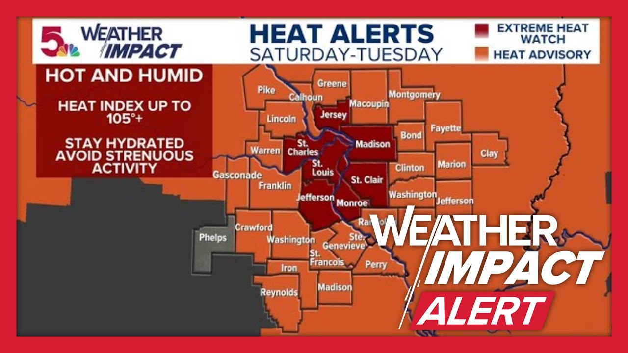 Heat wave in St. Louis: Cooling resources, tips for avoiding heat-related illness