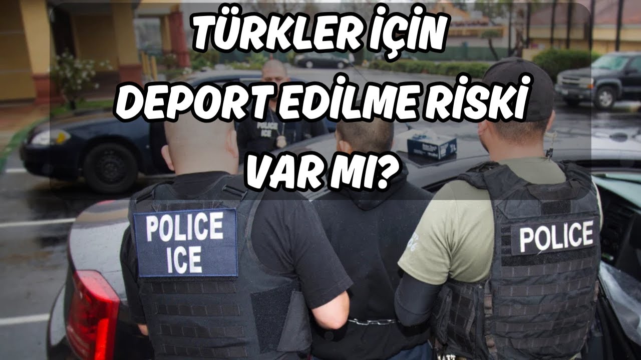 Amerika'dan deport sebepleri.