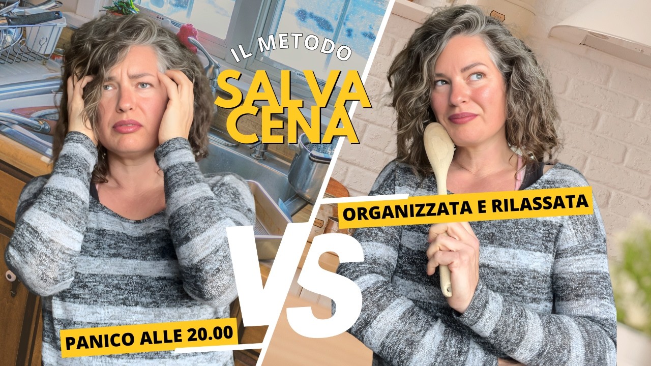 Il sistema SALAVA CENA! 🚑 il mio metodo in 5 strategie che ti svolta le serate