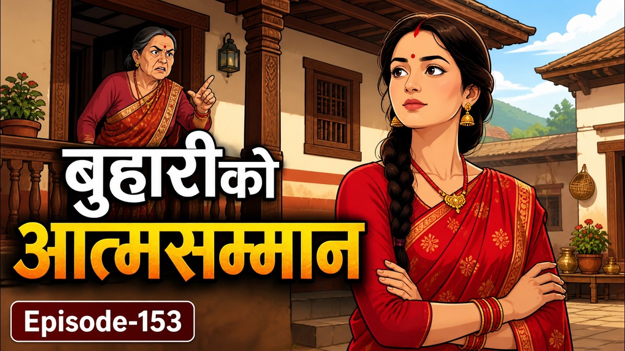 घमण्डी आमाजूको अगाडि नझुकेकी बुहारी...Episode-153 #aamaju #buhari #folktales #folkstories #storytime