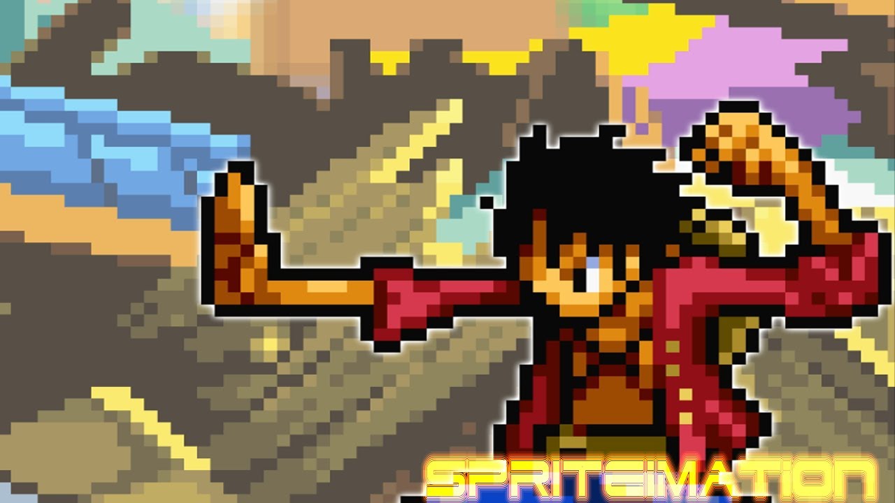 Luffy vs Sanji (Sprite Battle)