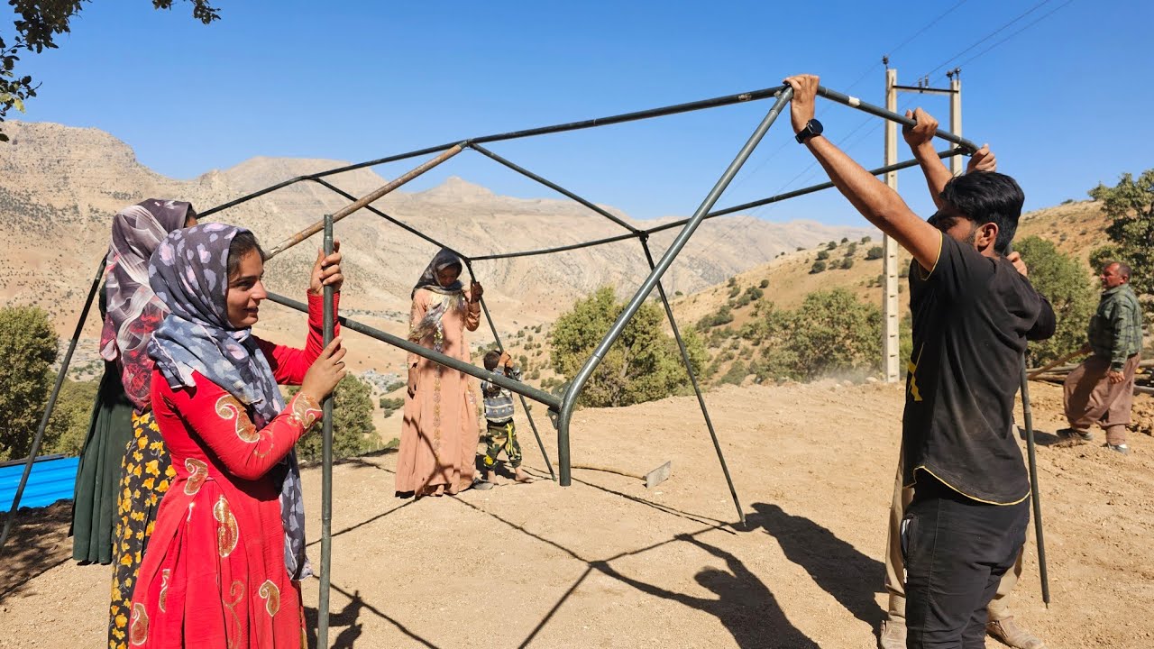 Home on the Move: Setting Up Nomadic Tents for Families | Part 11