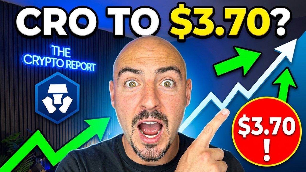 CRO Coin To $3.70? (THIS IS BIG NEWS FOR CRYPTO.COM)