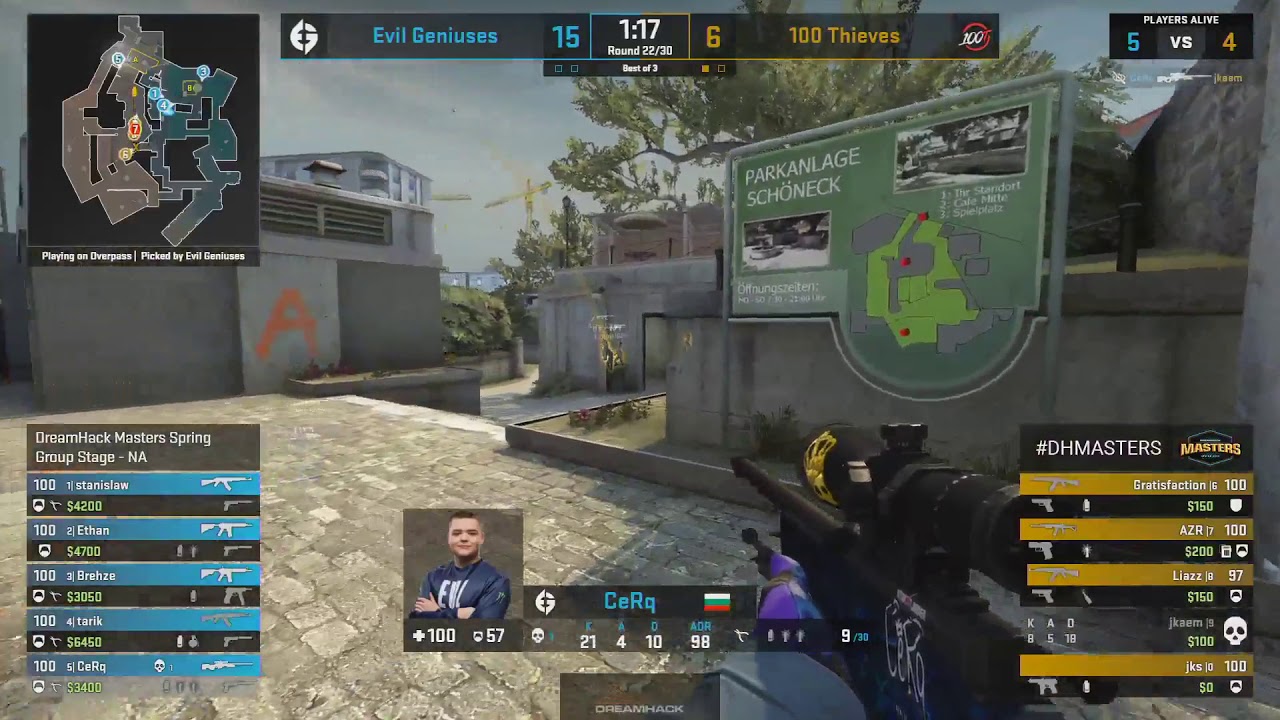 CeRq shuts down 100T with 4 awp kills