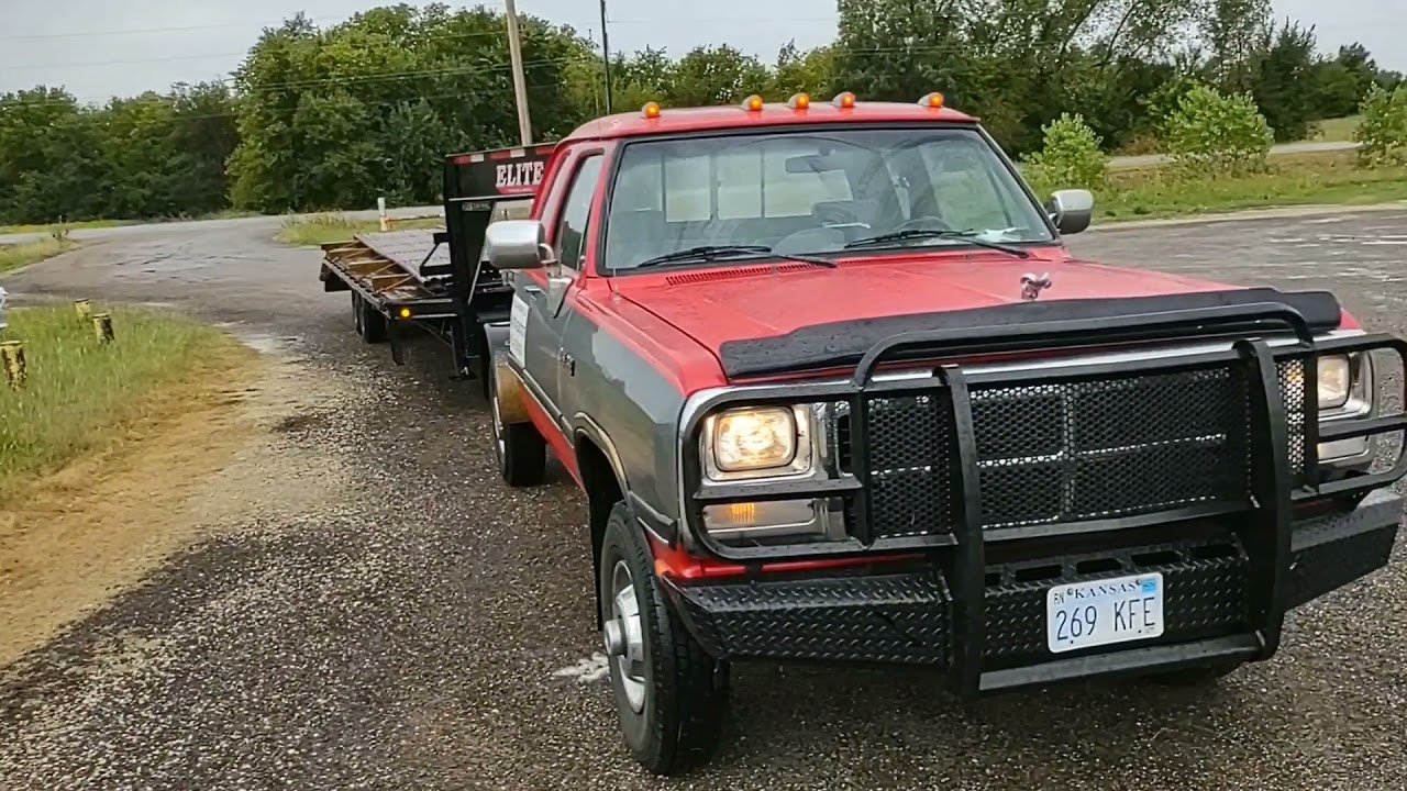 First Gen Cummins hotshot rig walk-around.
