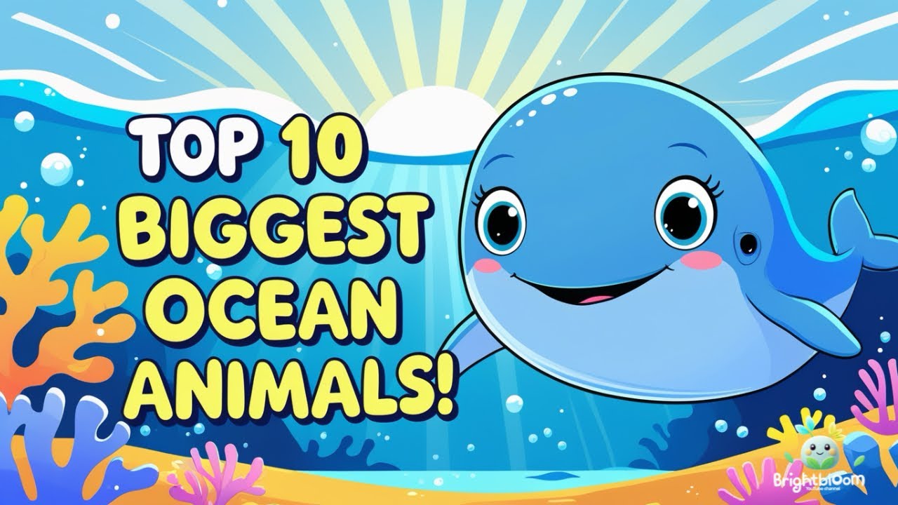 10 крупных морских животных! 🐋🌊
