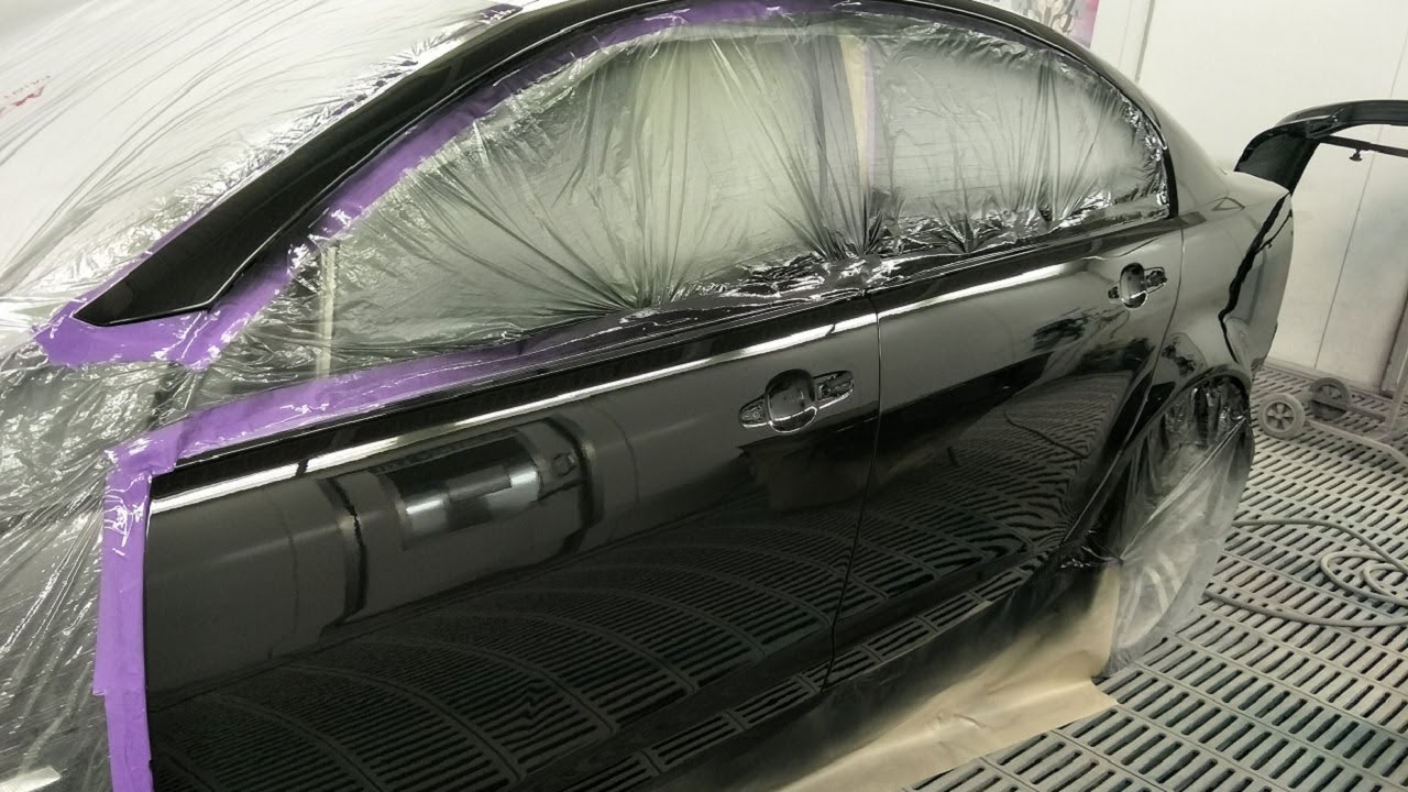 Spray Painting Black VE Commodore: Part 2