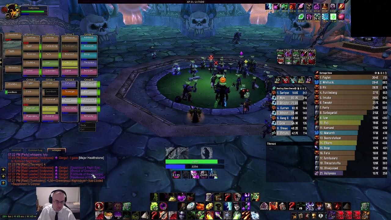 drip Naxx last raid of 2025 Warlock 12/30