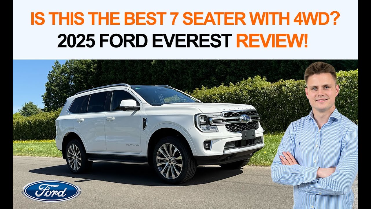 ОБЗОР Ford Everest Platinum 2025 года (7-местный) 🇦🇺 Лучше, чем Toyota Land Cruiser Prado 250 серии?